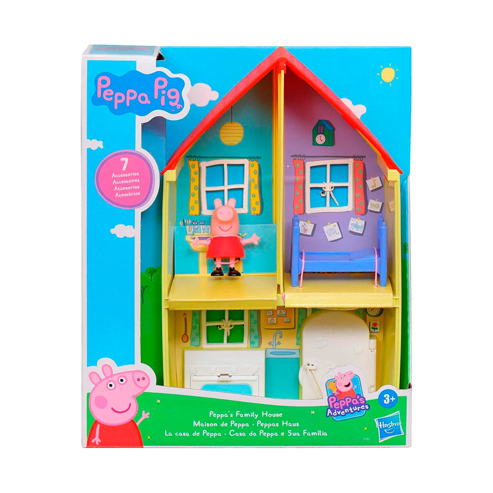 Brinquedo Casa da Peppa e sua Família - Le biscuit