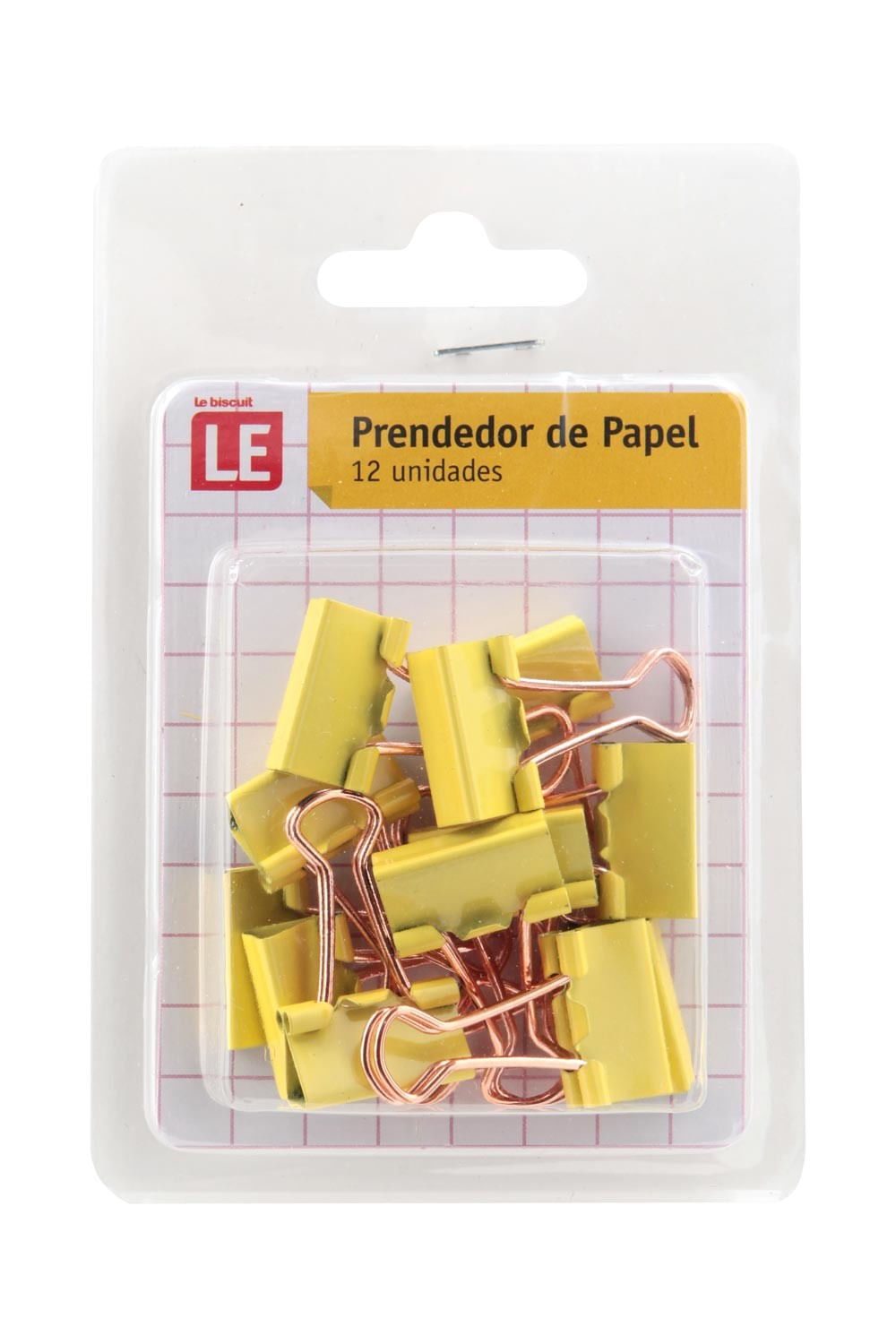 Binder Clip Le Rosé 19mm com 12 Unidades