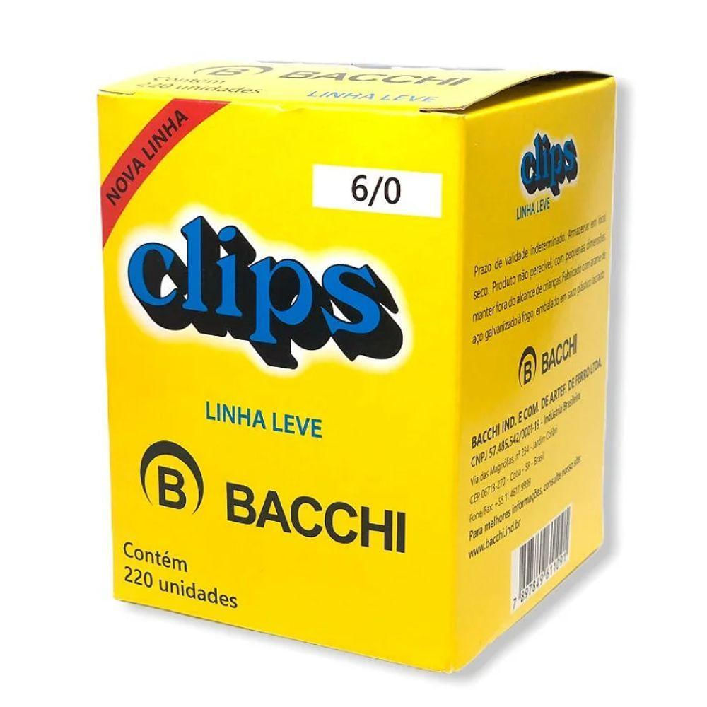 Clips Galvanizado Linha Leve Bacchi 6-0 C-220