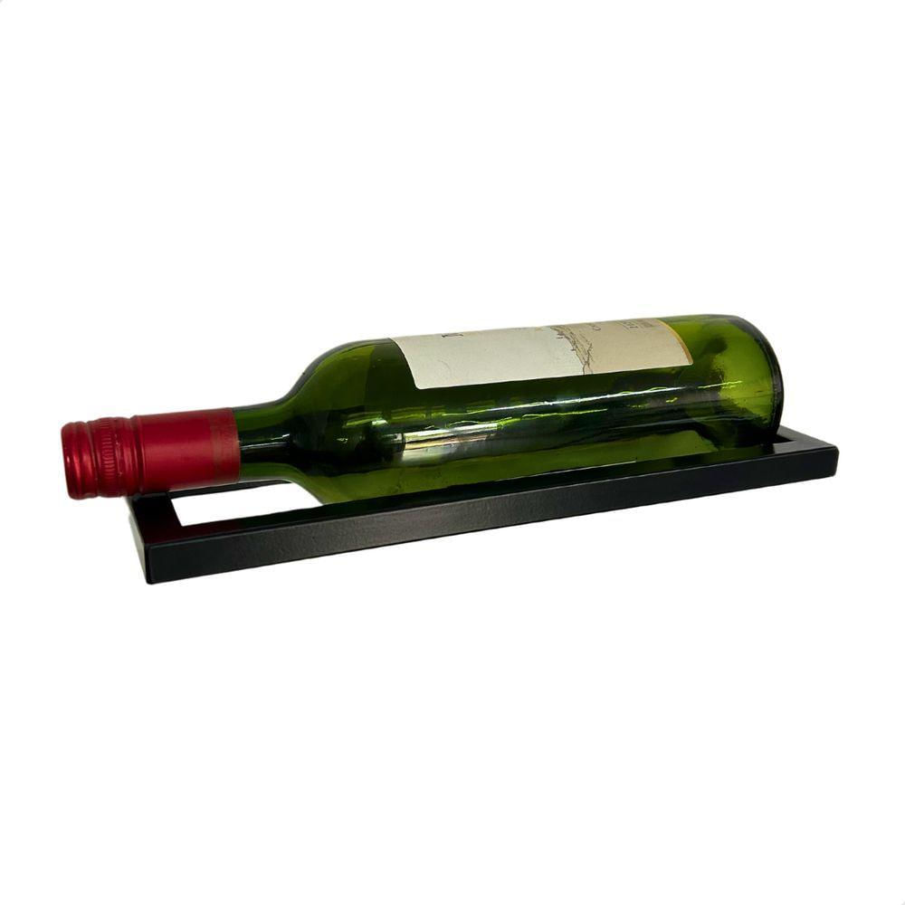 Suporte Individual De Parede Para Garrafas De Vinho Estilo Industrial