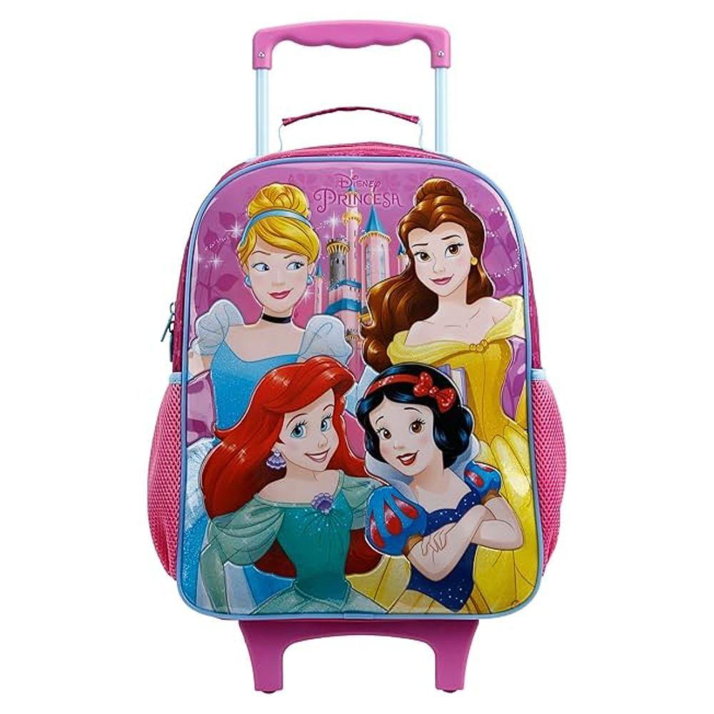 Mochila De Rodinhas 14 Princesas - 11561 - Escolar