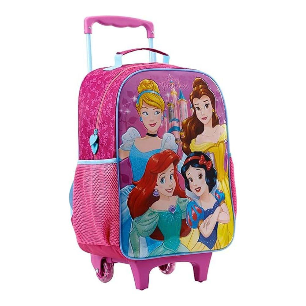 Mochila De Rodinhas 14 Princesas - 11561 - Escolar