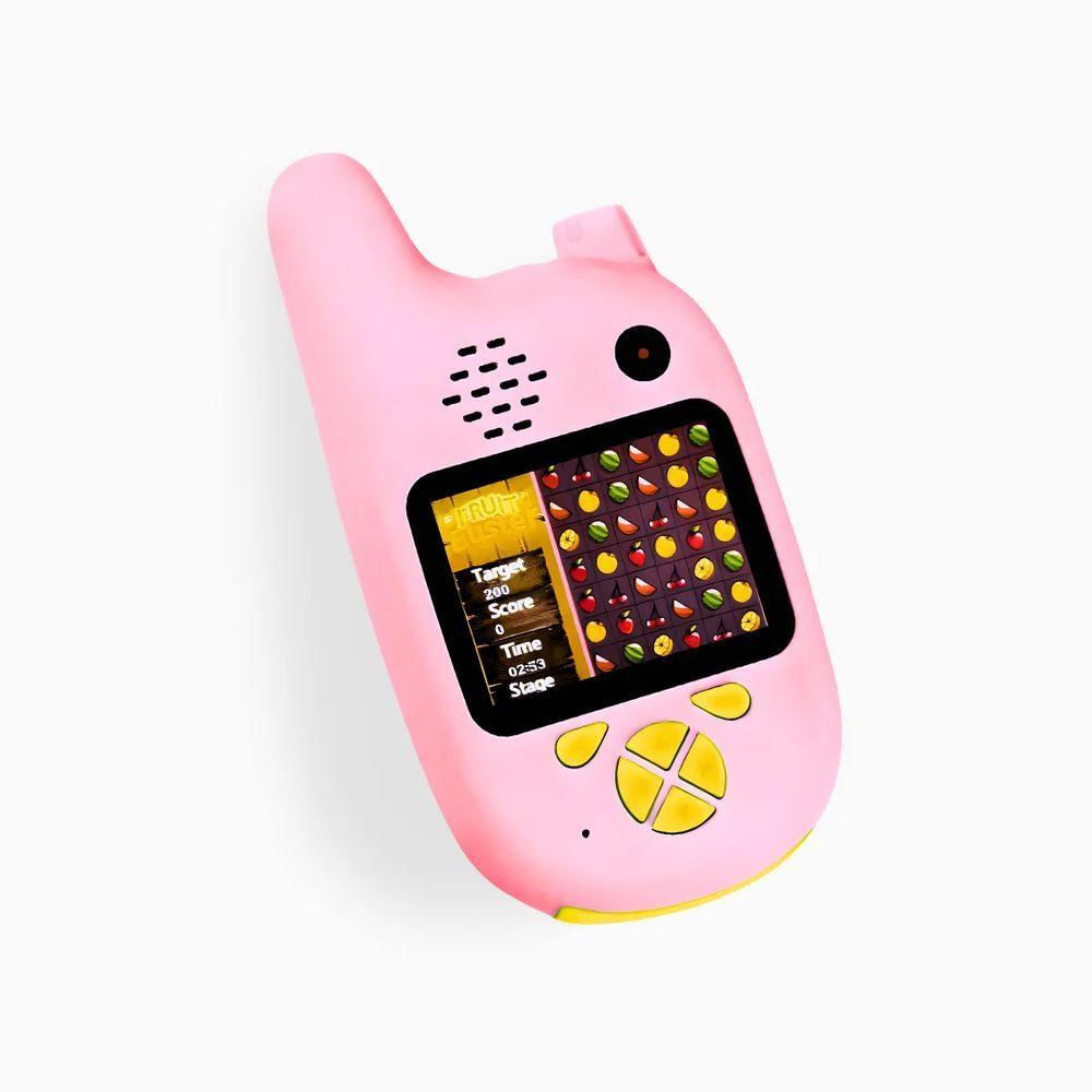 Walkie Talkie Infantil Com Câmera Digital Para Crianças