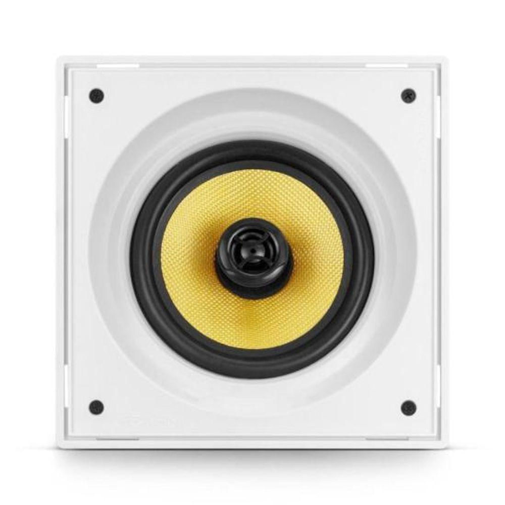 Arandela 6" Frahm 100w Quadrada Cx Branca