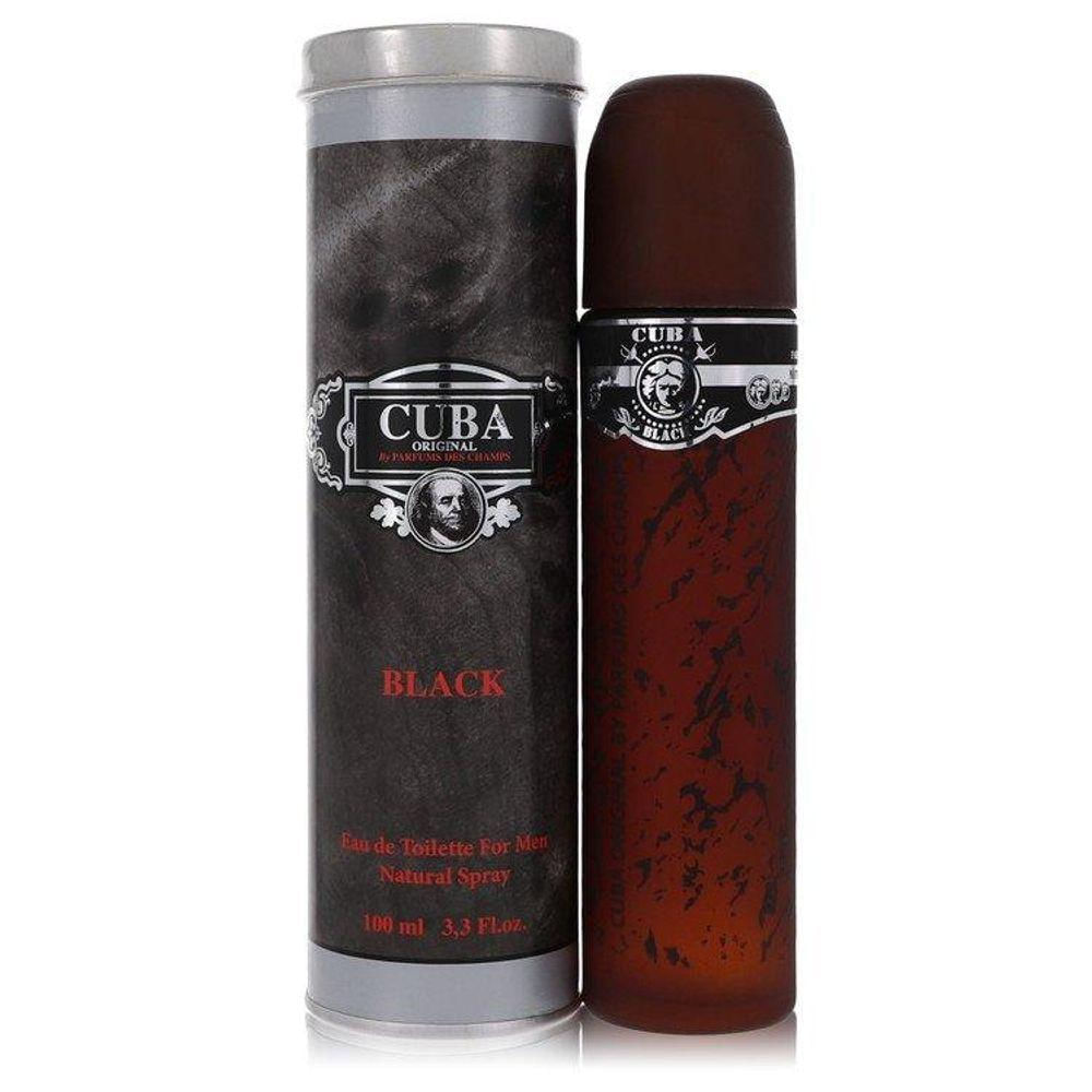 Perfume-col. Masc. Cuba Black Fragluxe 100 Ml Eau De Toilette