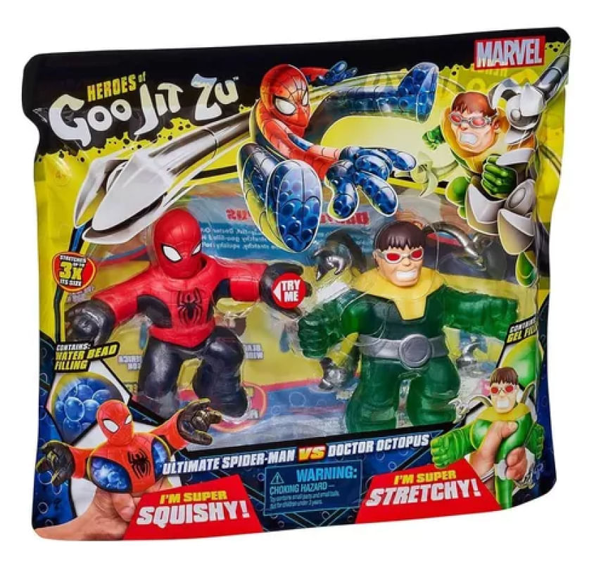 Goo Jit Zu Marvel Spider Man Vs Doctor Octopus -  Sunny 03155