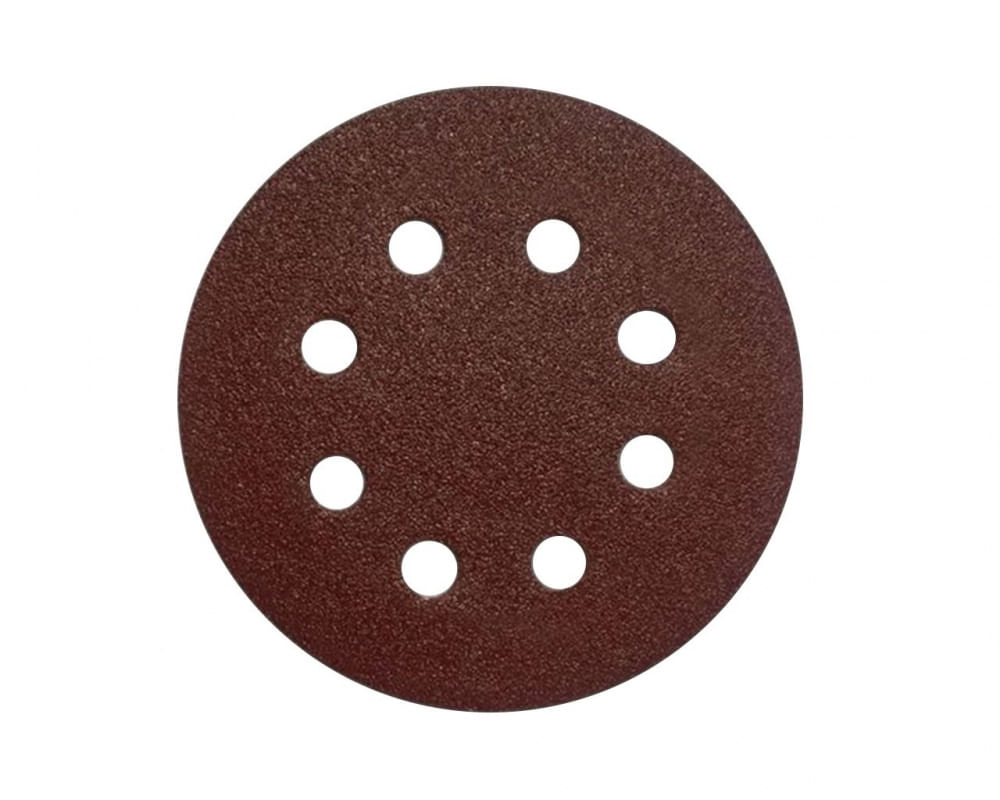 Disco Lixa Pluma Ferro 125Mm A180 Disflex c/10pcs