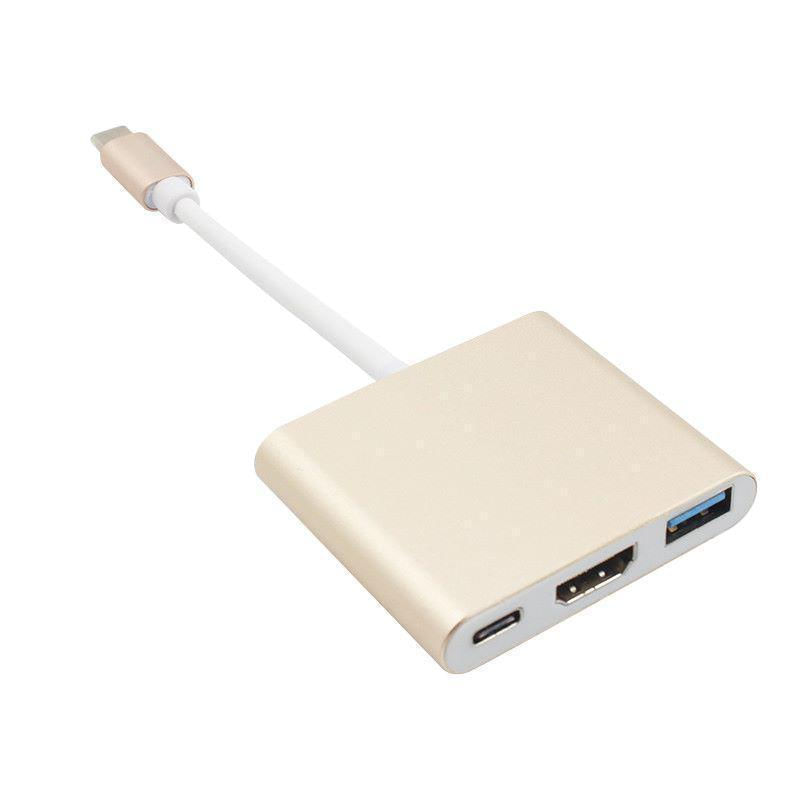 Adaptador Usb- Macbook Hdmi Usb Carregador