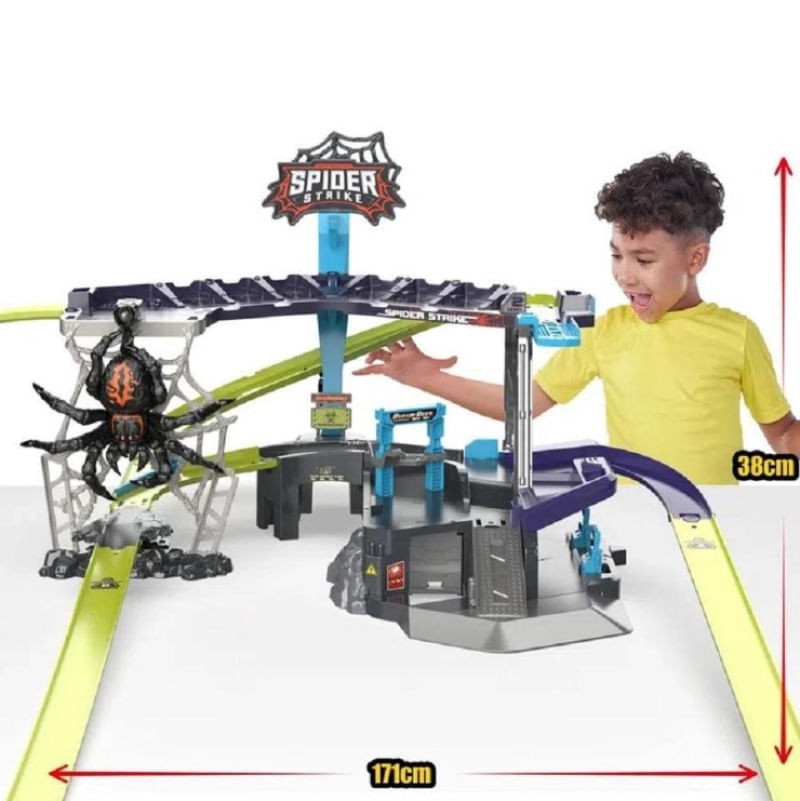 Pista Metal Machines Spider Strike - Candide 8711