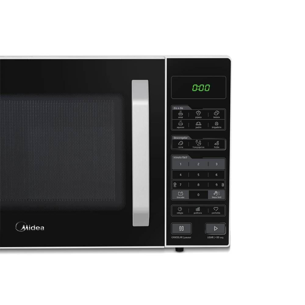 Micro-Ondas Midea Branco/Preto 35L 127V MXSA35P1