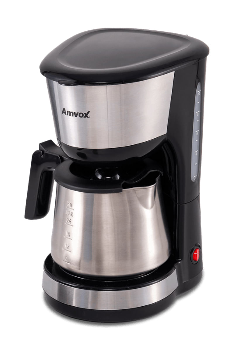 Cafeteira 900W AMVOX ACF 927 30XIC Jarra Inox Voltagem: 127V