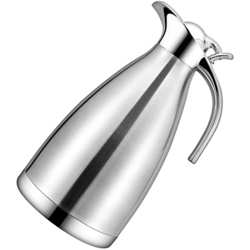 Garrafa Jarra Térmica Inox Europeia Clássica Premium Café Água 2l