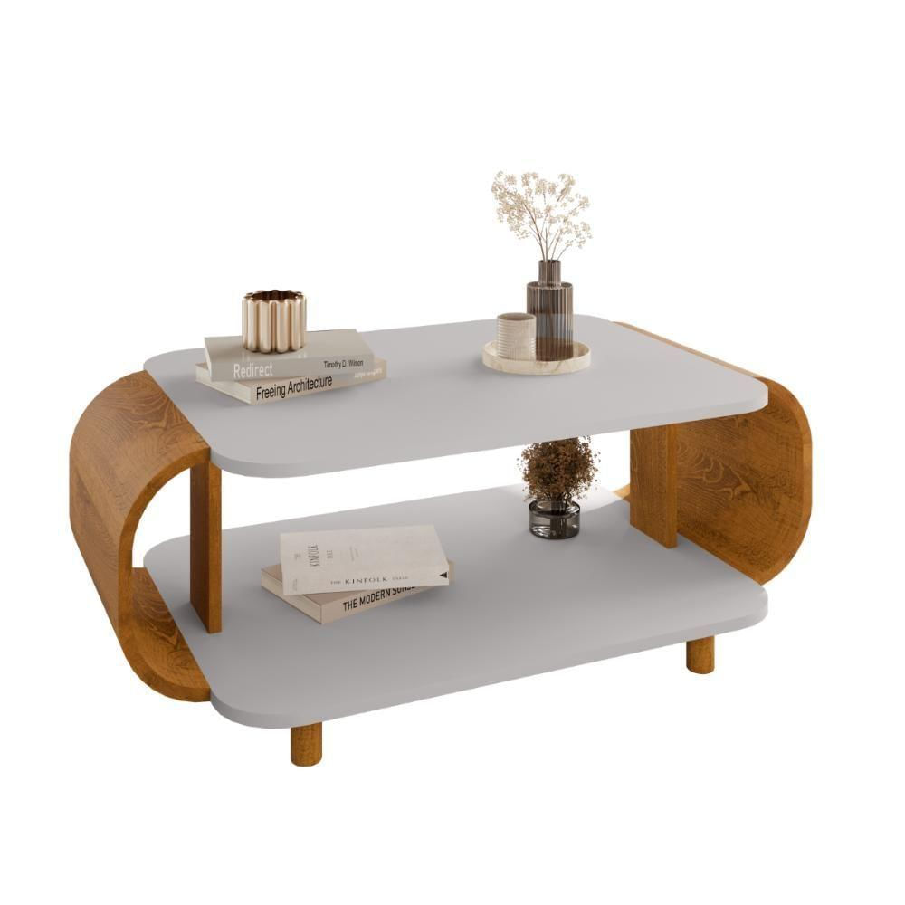 Mesa De Centro Penha Off-white Naturale