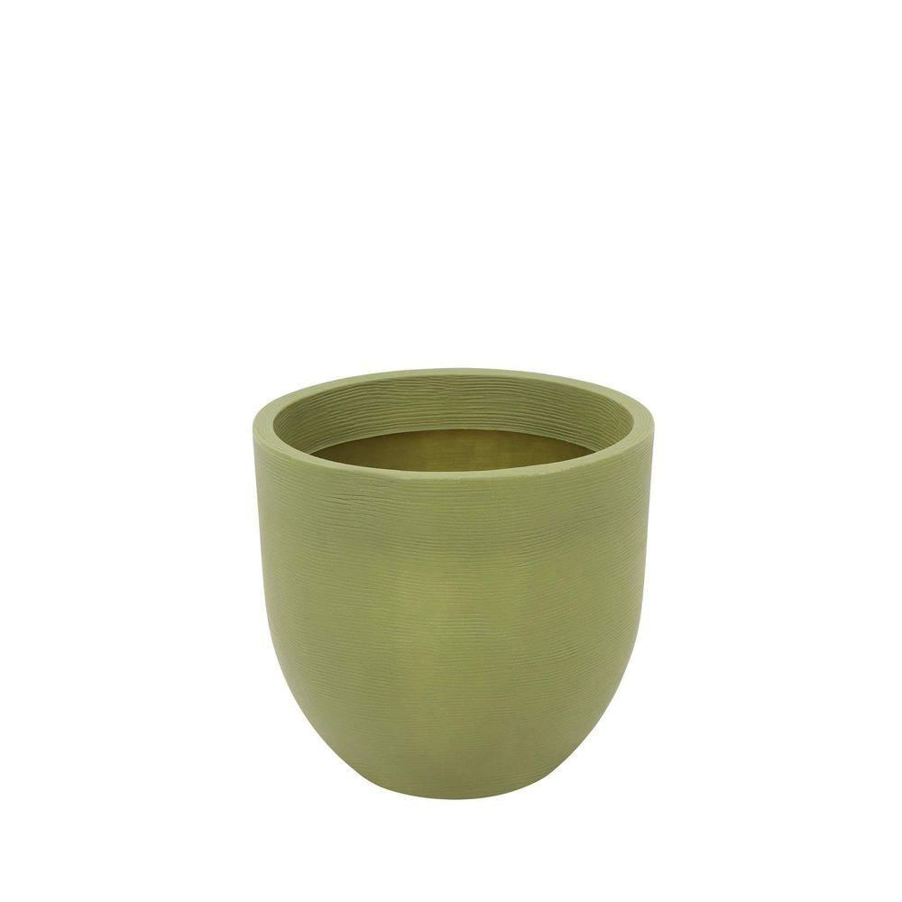 Vaso Tramontina Laos Polietileno Verde Oliva 45cm Tramontina