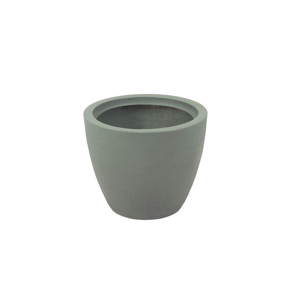 Vaso Tramontina Asteca Polietileno Verde Sálvia Prato 38cm Tramontina