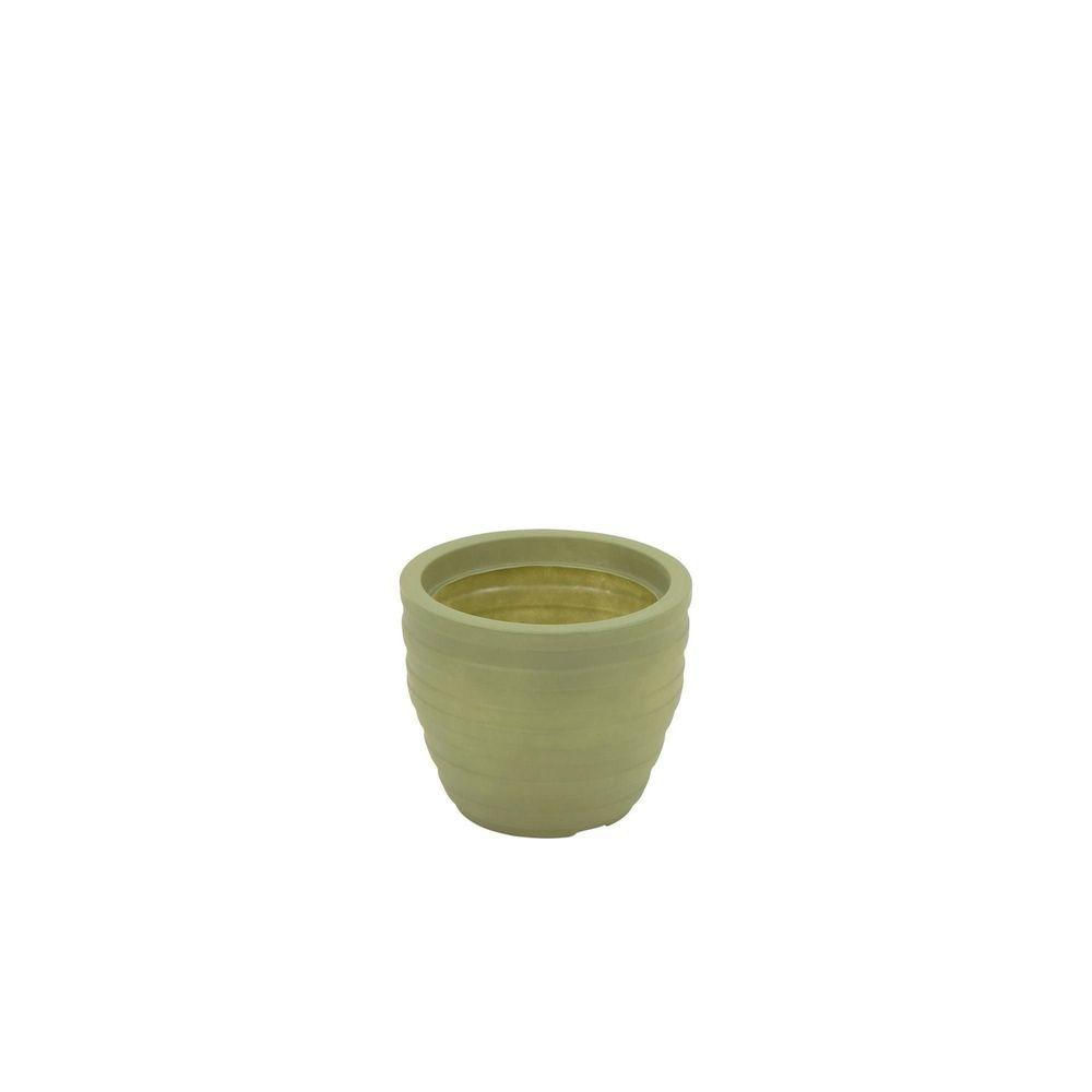 Vaso Tramontina Inca Polietileno Verde Oliva 24cm Tramontina