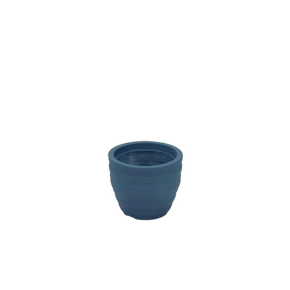 Vaso Tramontina Inca Polietileno Azul Turquesa 24cm Tramontina