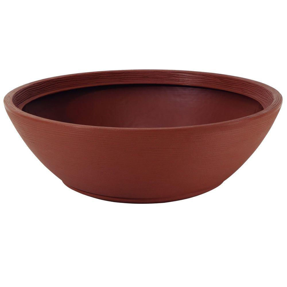 Vaso Tramontina Indi Polietileno Terracota 22cm Tramontina