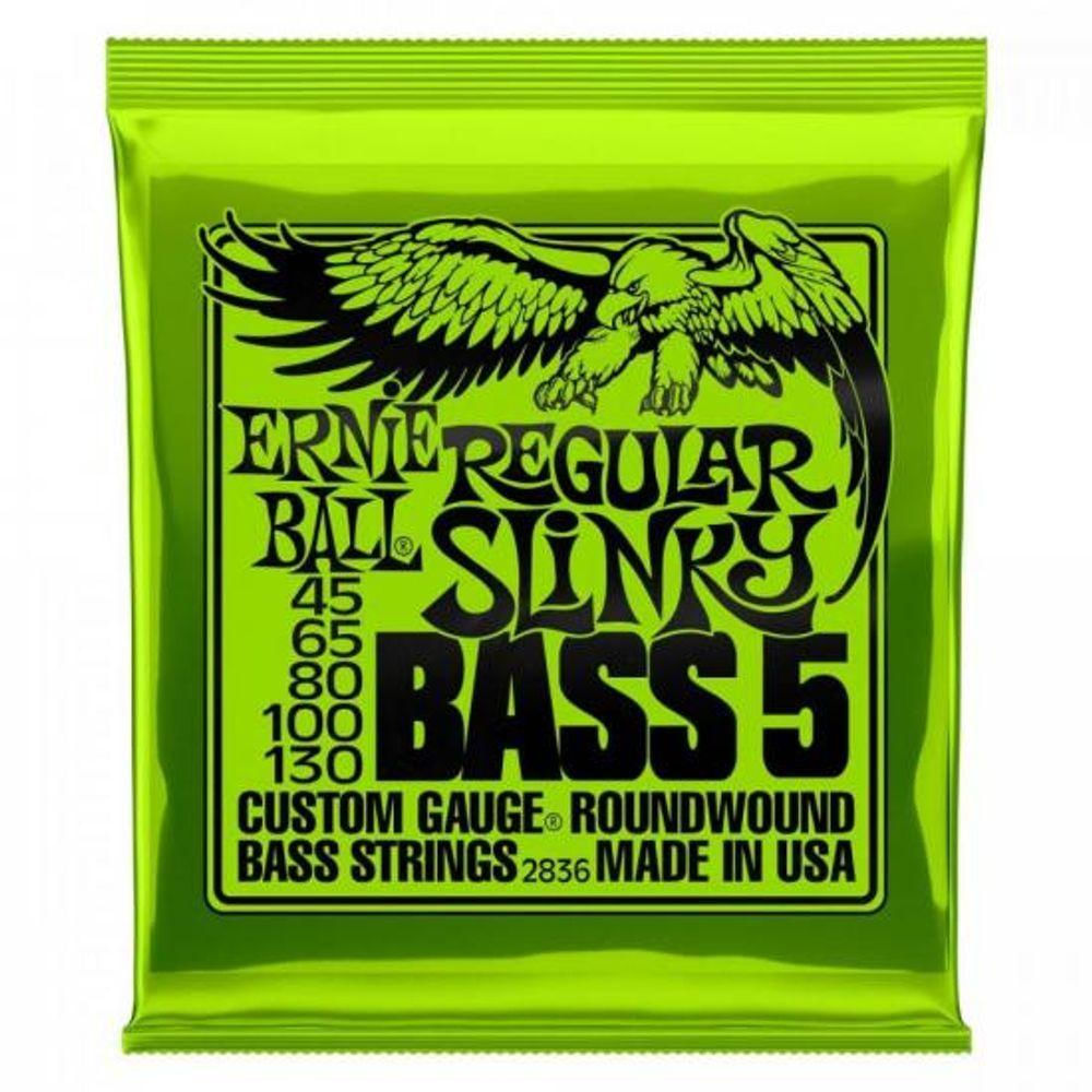 Encordoamento Para Contrabaixo Niquel .045 Regular Slinky Ernie Ball