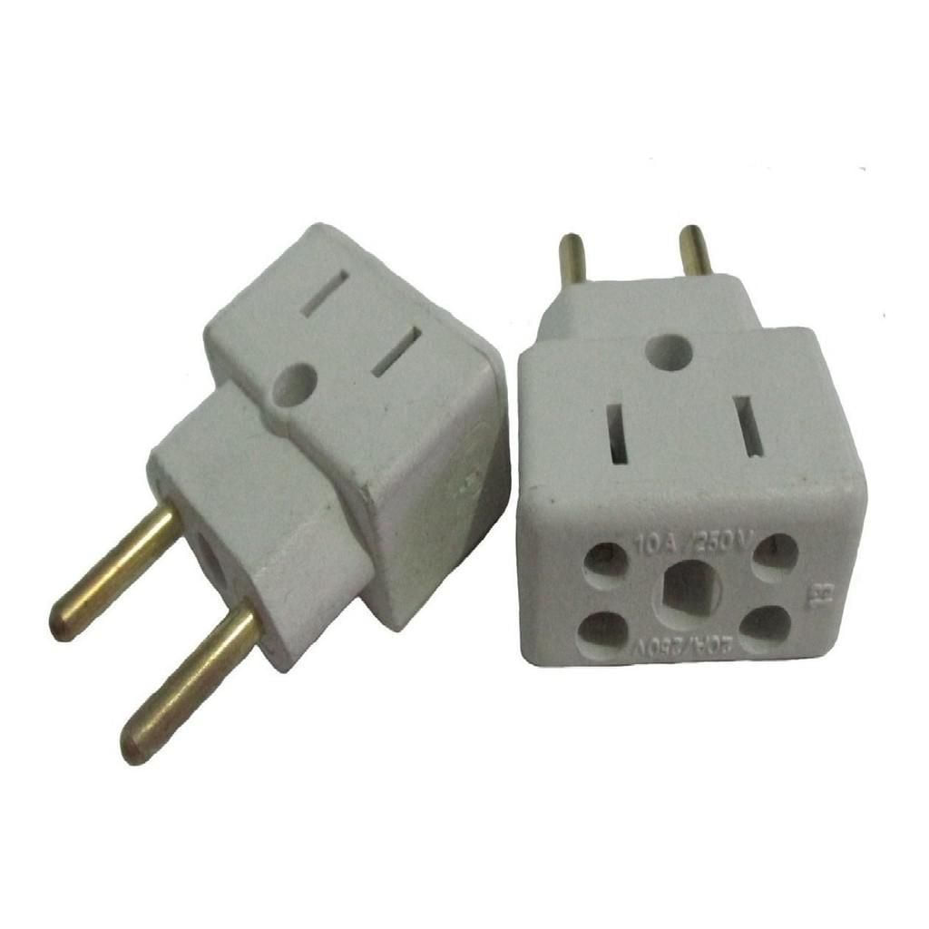 Adaptador De Tomada 10A 16A 20A Bivolt p/ Aspirador De Pó