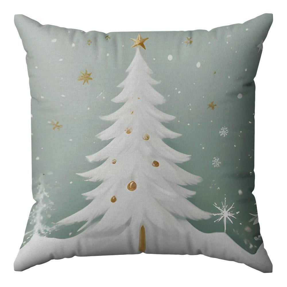 Kit 3 Capas Almofadas Decorativas Natal Neve 45x45 - Id Decor