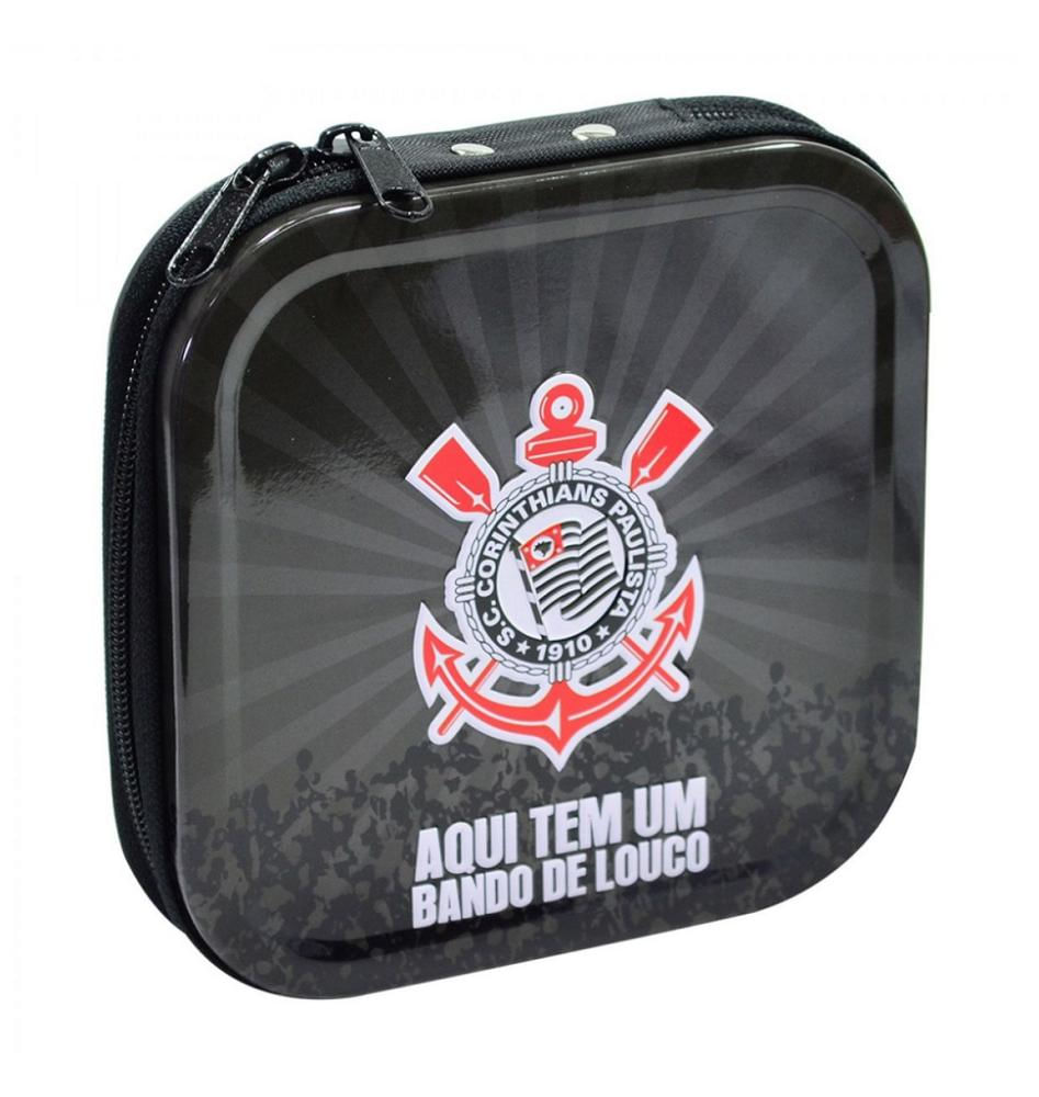 Porta CD De Metal Corinthians Oficial