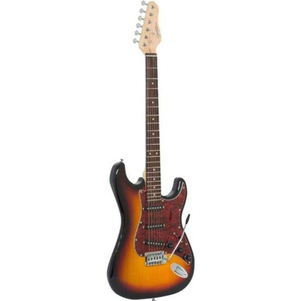 Guitarra Giannini G100 Sunburst Com Escudo Tortoise