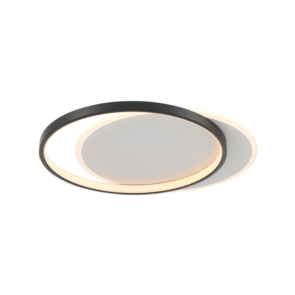 Plafon Astraled Wexo P-9938 Led Bivolt Preto