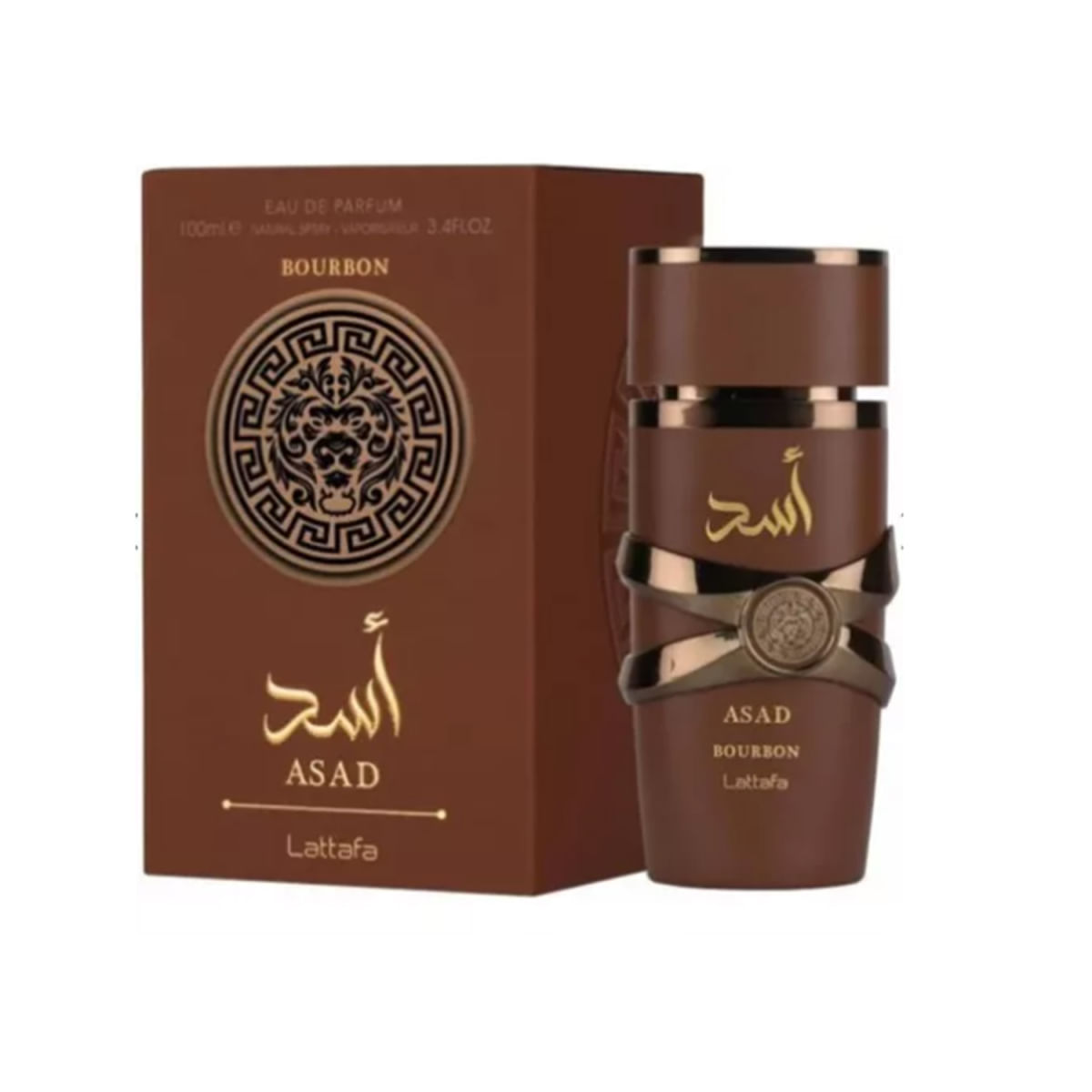 Perfume Masculino Lattafa Asad Bourbon EDP 100ml