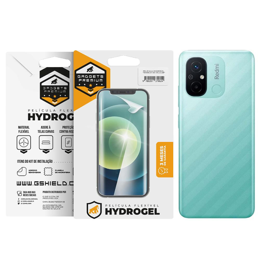 Película para Xiaomi Redmi 12C - Traseira Hydrogel HD- Gshield