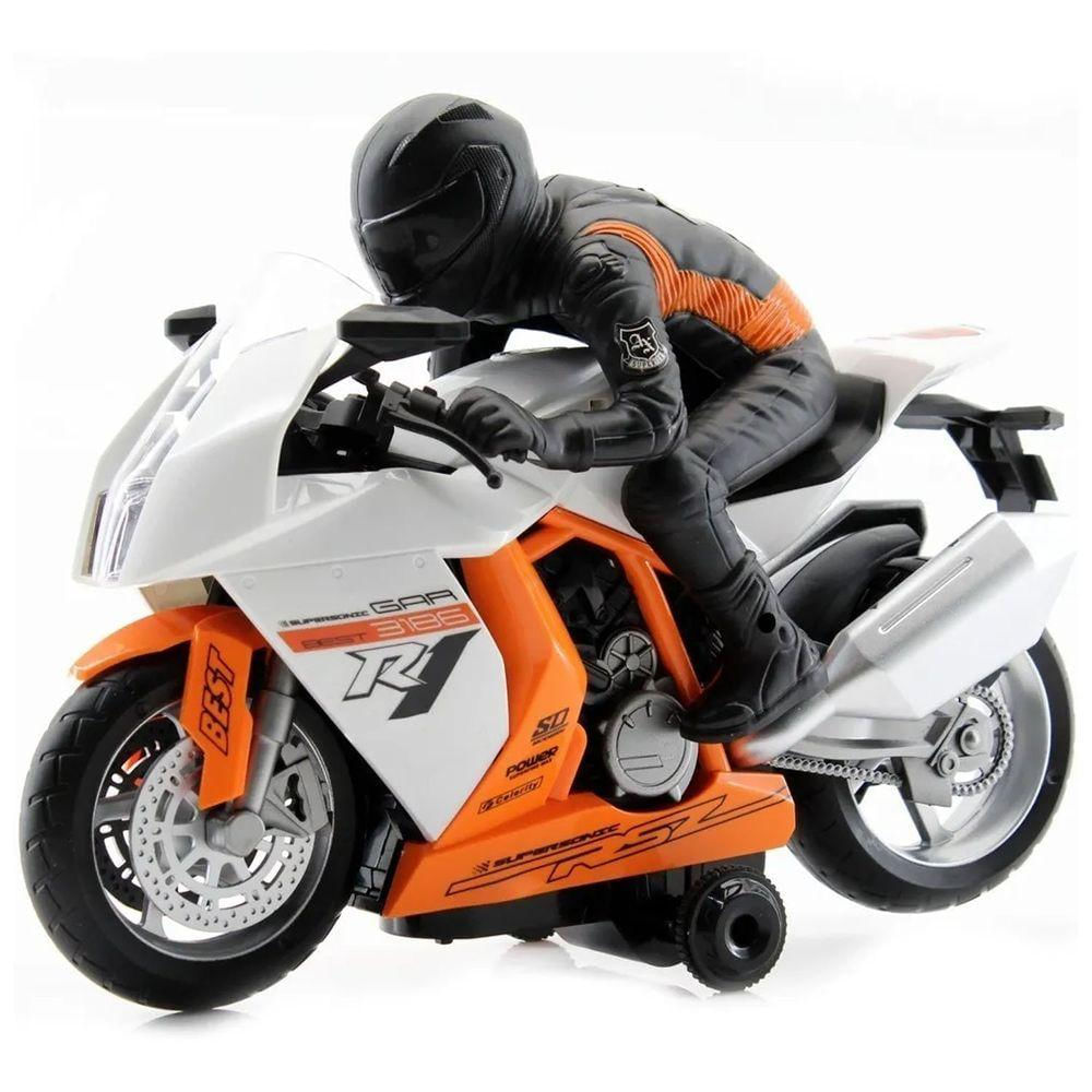 Motocicleta Champions De Controle Remoto 360º Gp 300xt