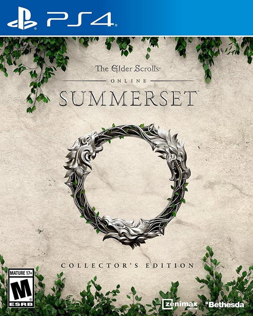 The Elder Scrolls Online Summerset Collectors Edition PS4