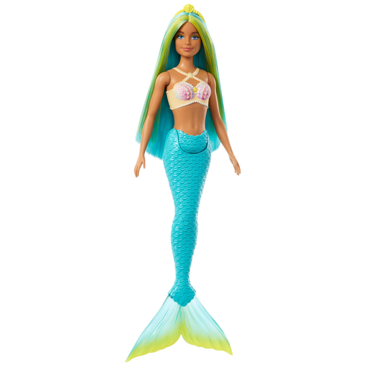 Boneca Barbie Sereia Mundo Da Fantasia - Mattel HRR02