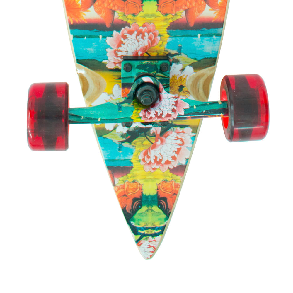 Skate Longboard Coca-Cola Kaleidoscope Bel Único / Multicolor