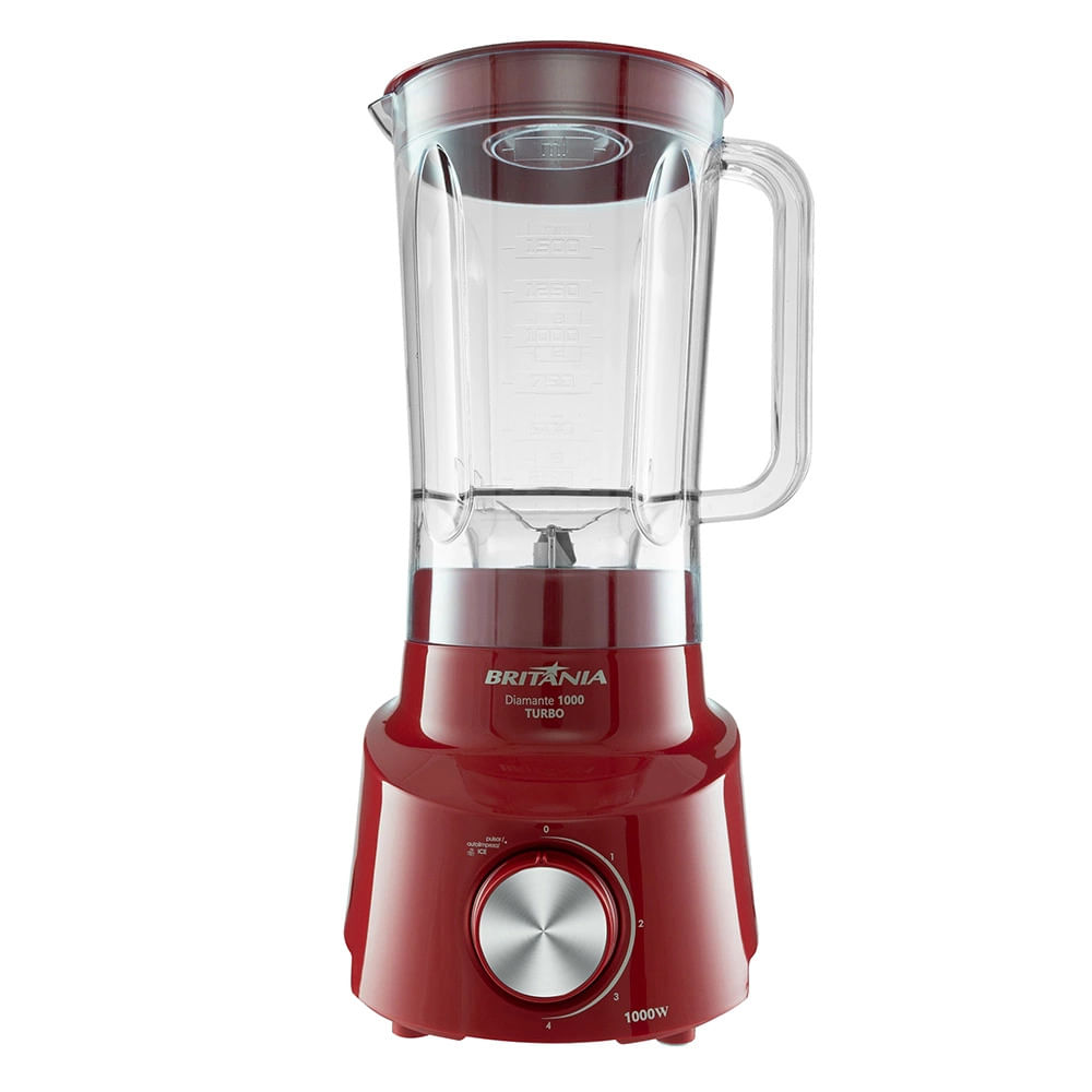Liquidificador Britânia BLQ Diamante Vermelho - 127V