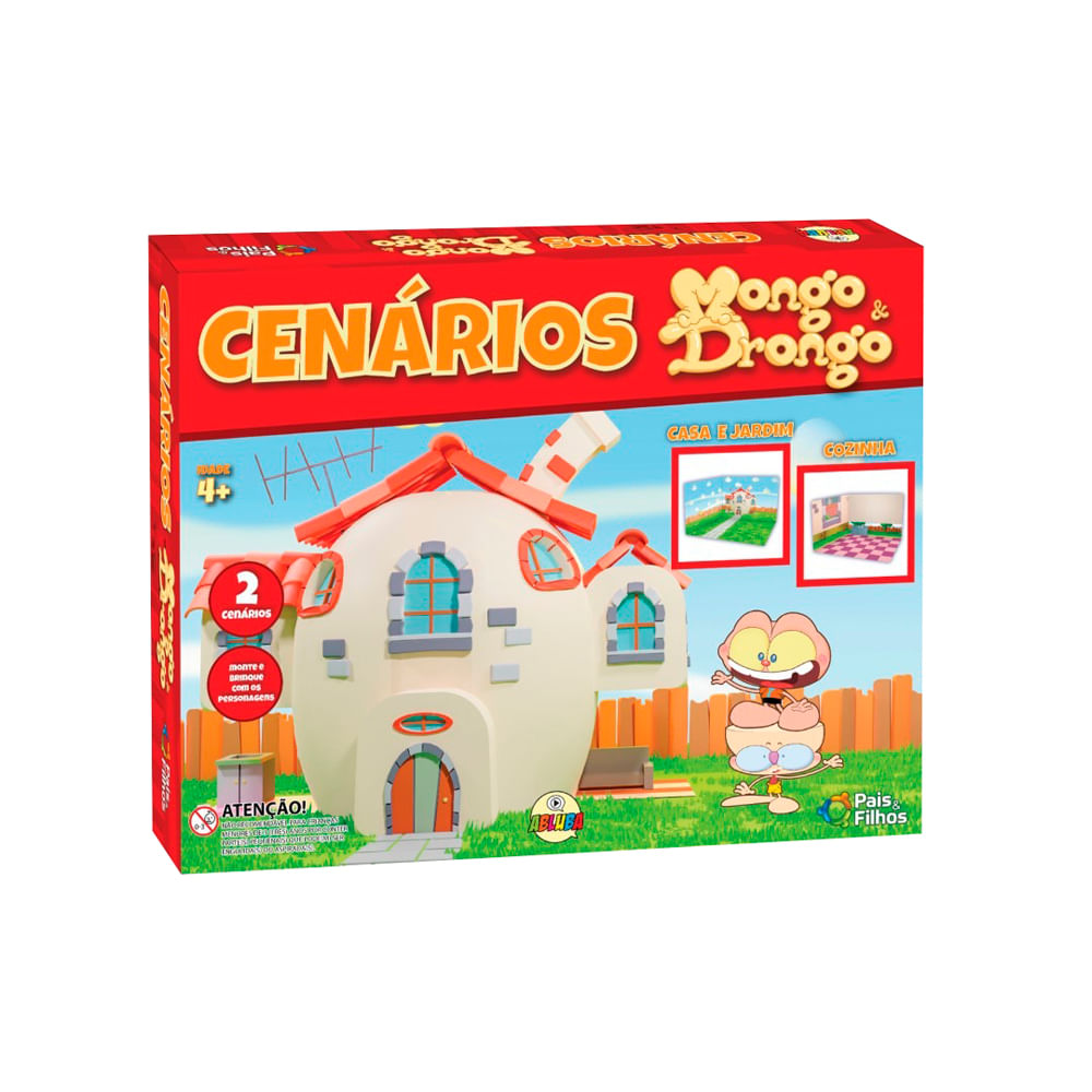 Jogo Cenários Mongo Drongo Pais e Filhos