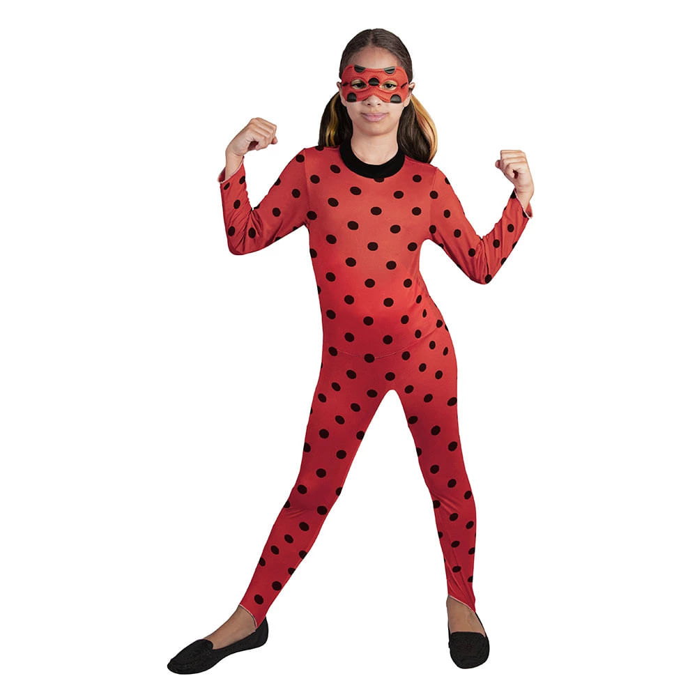 Fantasia Ladybug Super Magia Luxo G