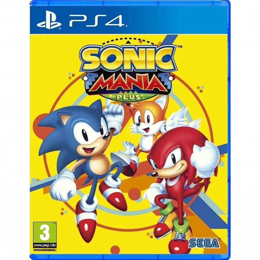 Jogo Sonic Mania Plus - Ps4 - (mídia Física)