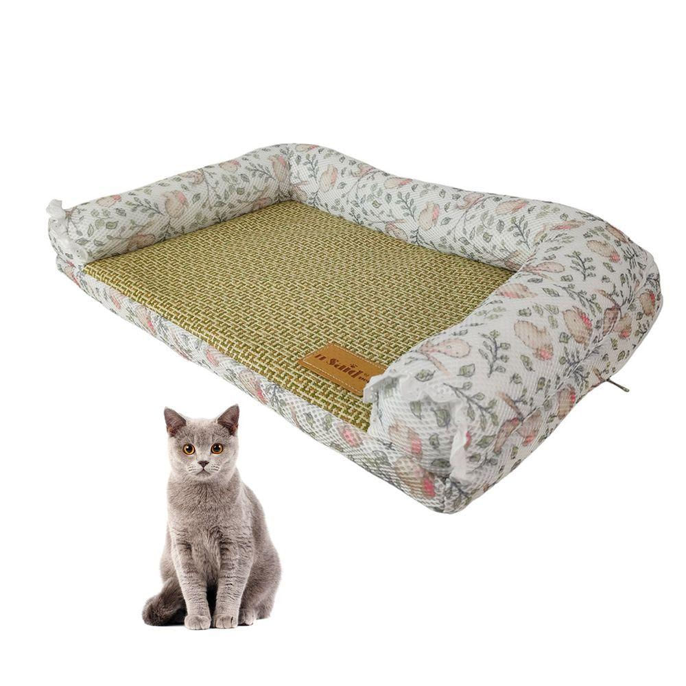 Cama Arranhador Gato Felino Pet Almofada Esteira Resistente Macia Espaçoso Animal De Estimaçao Lavavel Confortavel Aconchegante