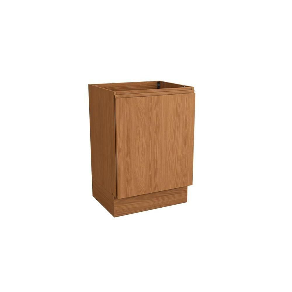 Balcão De Cozinha Modulado Ciela R623 Com 1 Porta Sem Tampo 60cm Canela