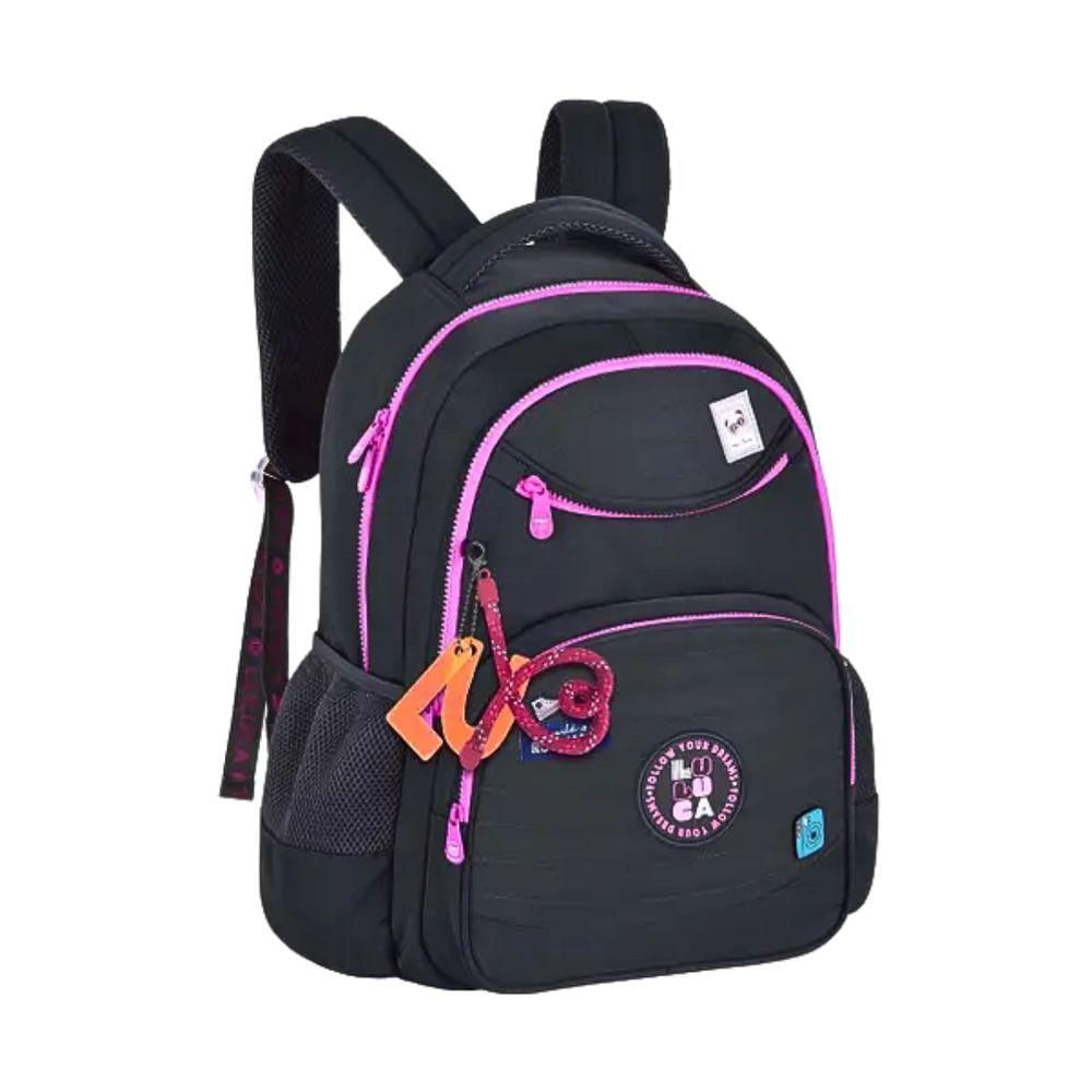 Mochila De Costas Preta Luluca Lu24635