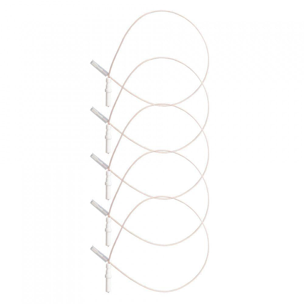 Kit Eletrodo Centelhador Vela Sabaf Para Cooktop 5 Peças Branco Bivolt