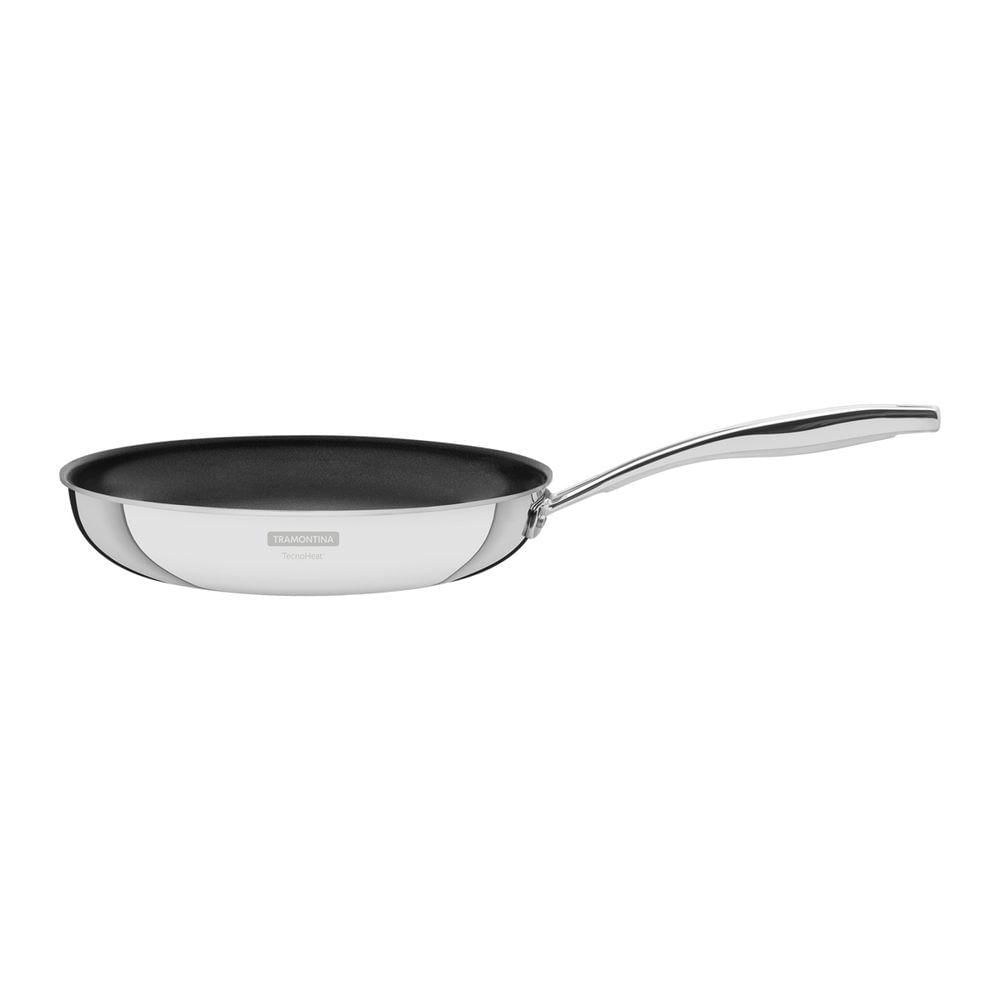 Frigideira Tramontina Grano Em Aço Inox 26 Cm 2,2 L