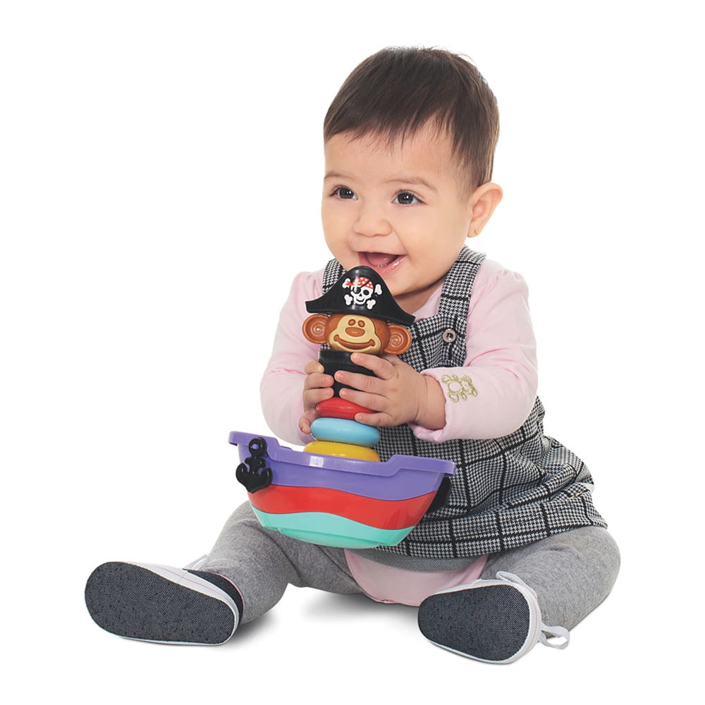 Brinquedo Para Bebê Baby Pirata Mercotoys