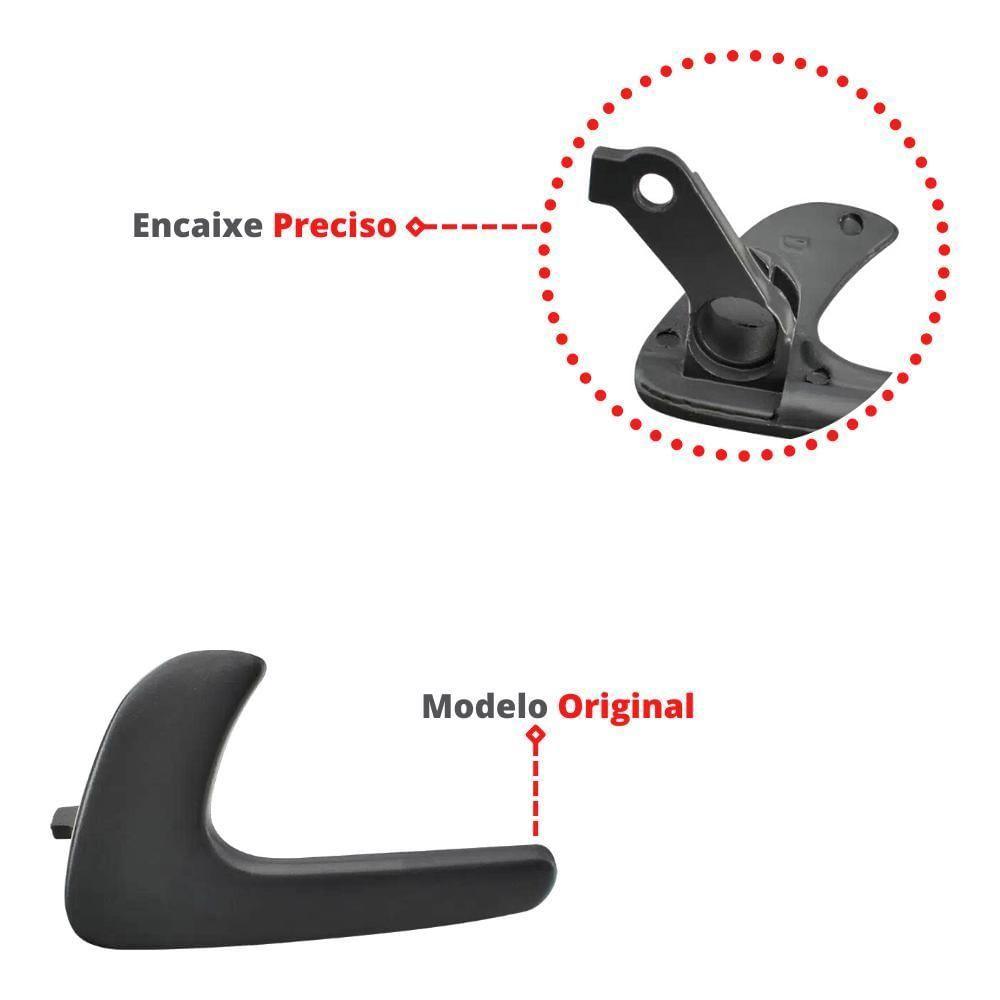 Kit Gatilho Interno Da Maçaneta Alavanca Gol 4 Portas 2005 - Un - 4 [f103]