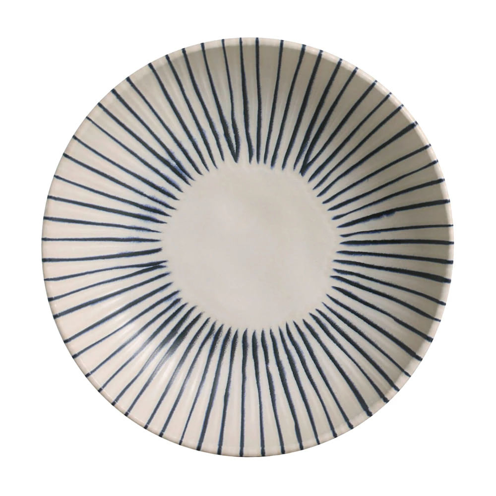 Prato Fundo em Cerâmica Porto Brasil Bio Stoneware 22,5cm