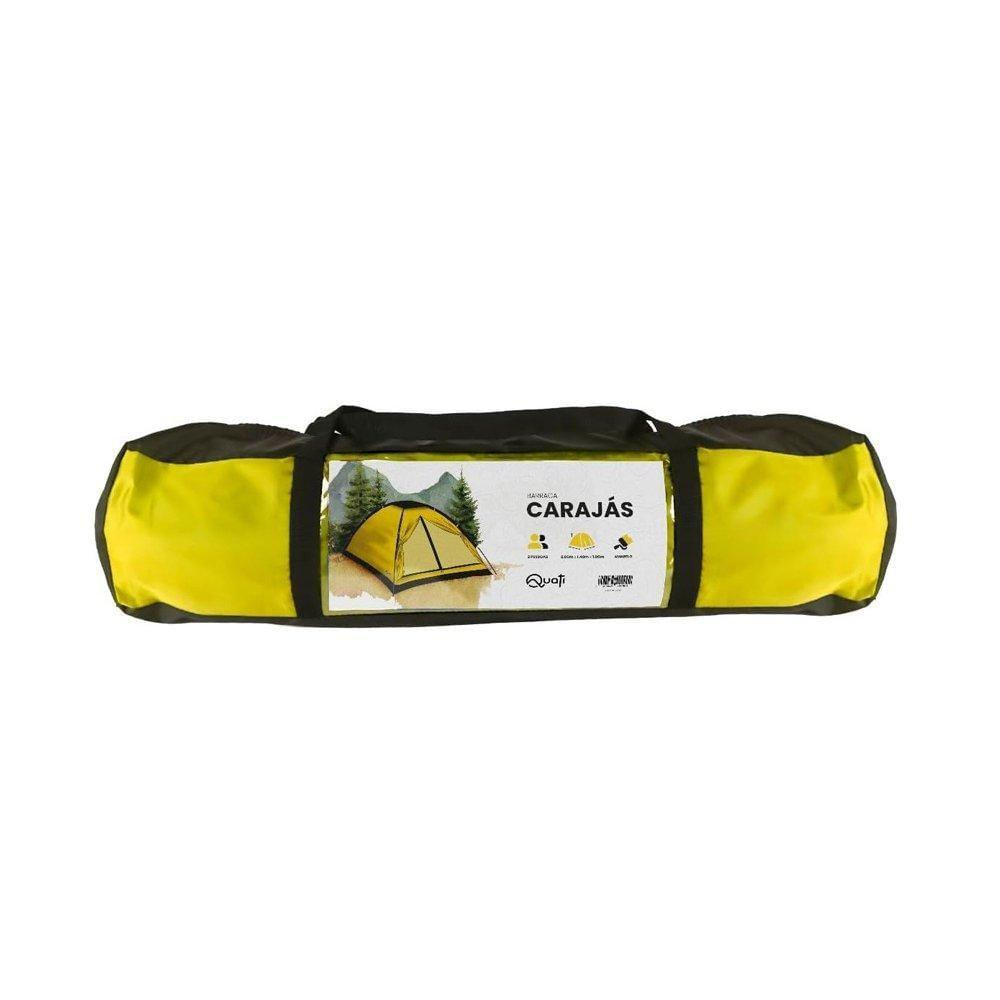 Barraca Camping 2 Pessoas Quati Carajas Amarelo