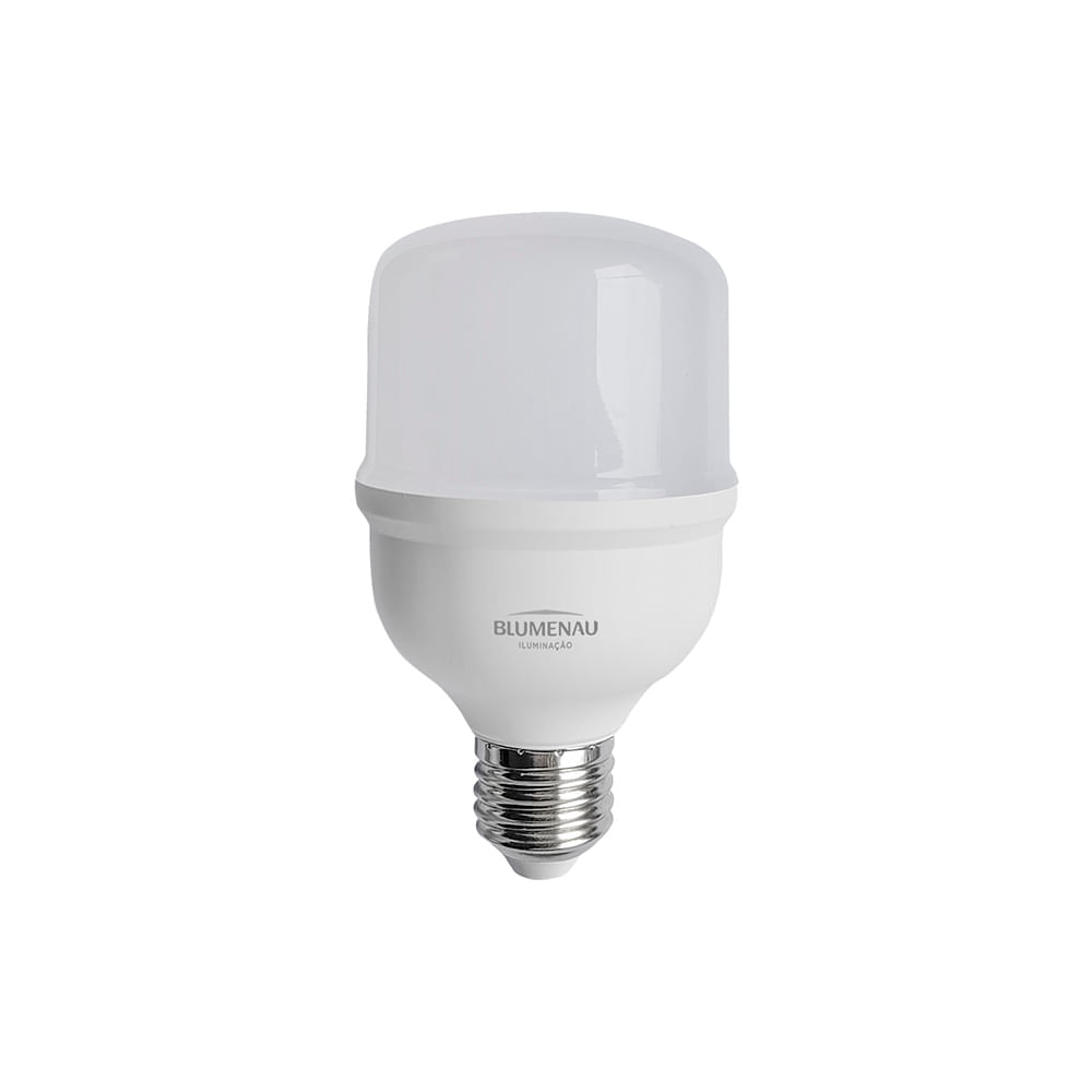 Lâmpada Led Blumenau Pro T-shape T70 30w E27 Bivolt 6500k Luz Branca