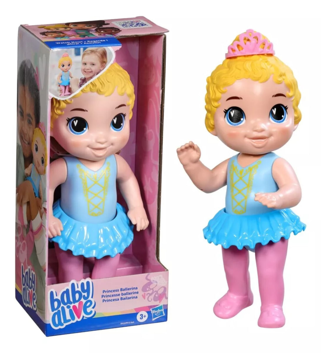 Baby Alive Boneca Princesa Bailarina Loira - Hasbro F9122