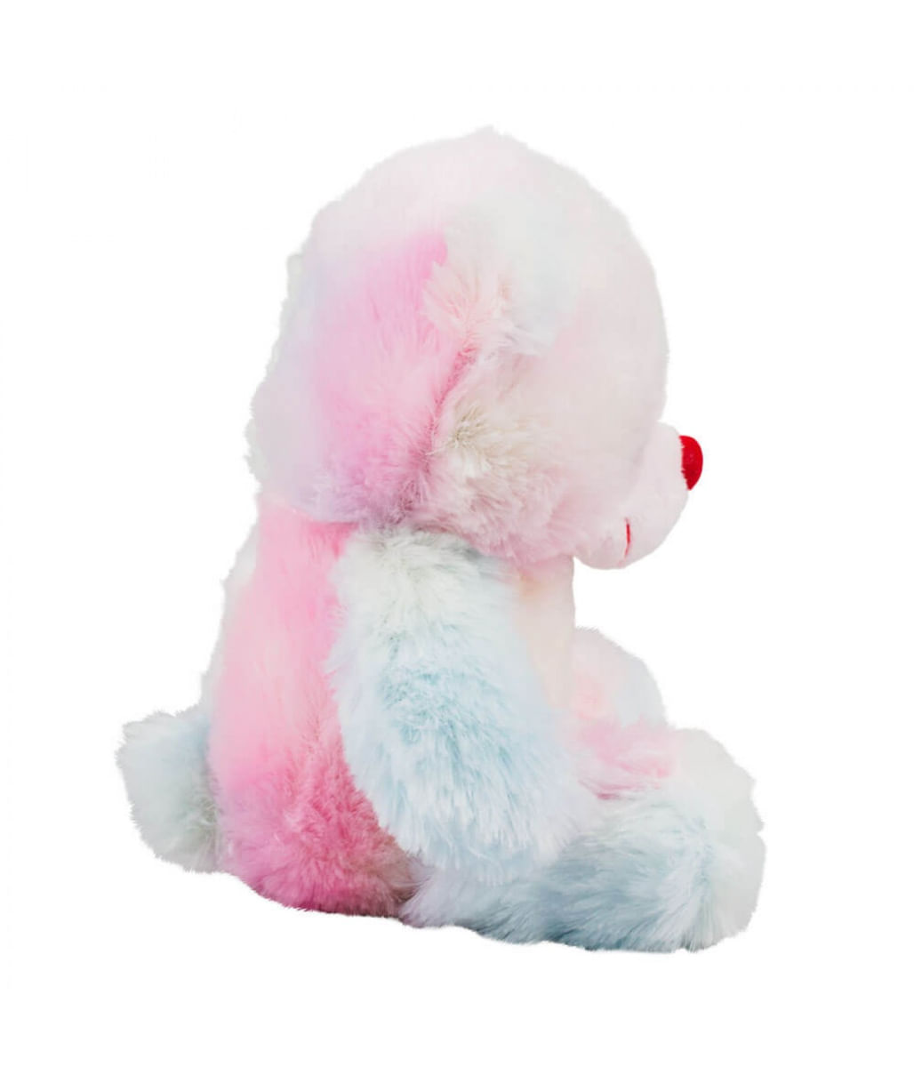 Urso Colorido Sentado 19cm - Pelúcia - Tudo em Caixa